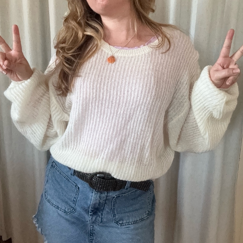 Seven for All Mankind Mohair Sweater • Size: M